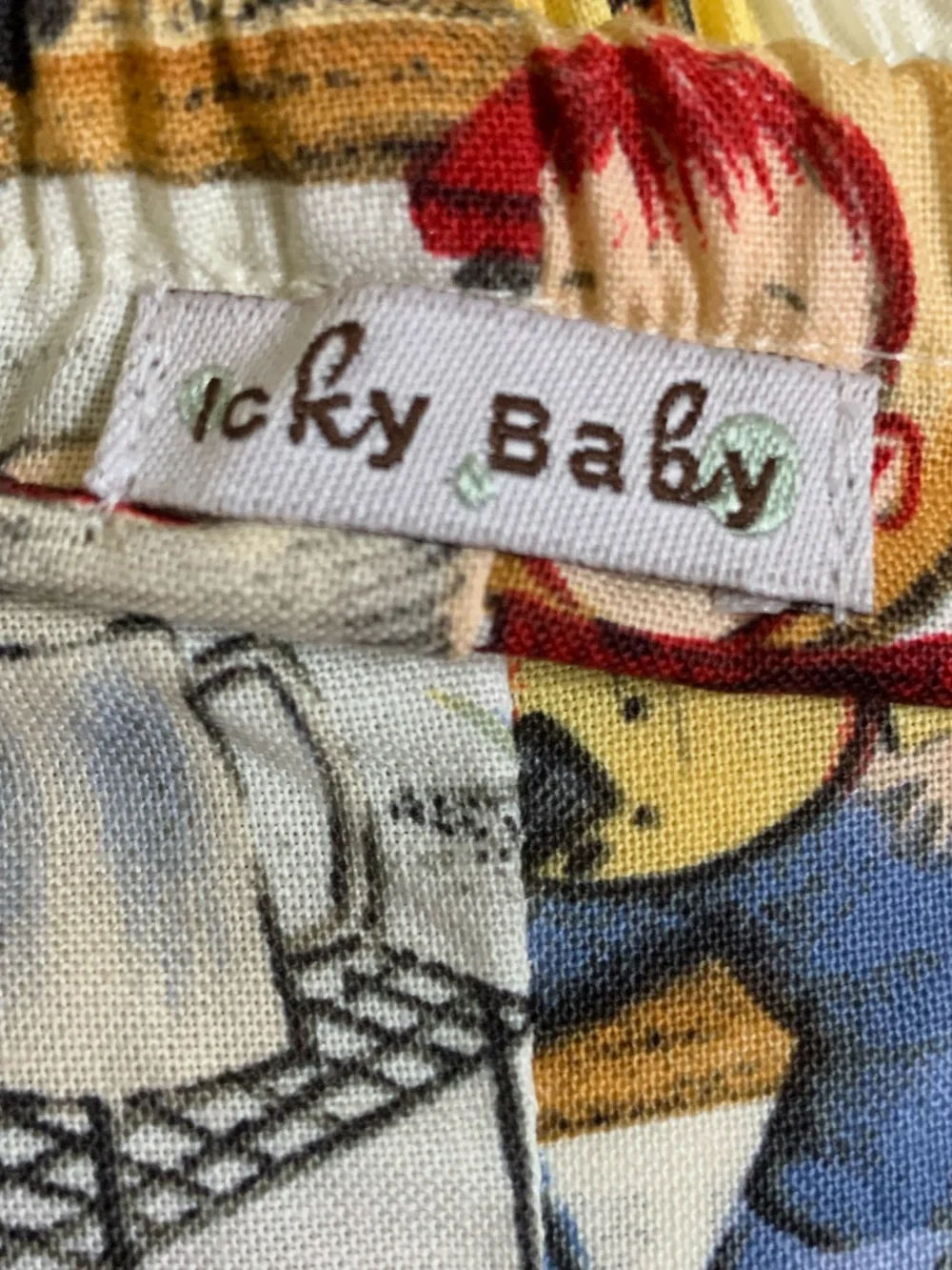 Icky Baby Western Cowboy Print 0-6mo Diaper Cover